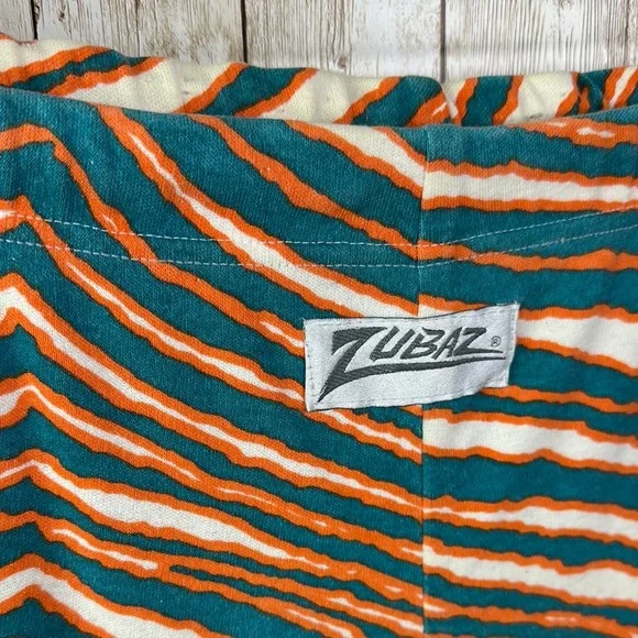 Miami Dolphins NFL Men's Throwback Zebra Pants, Size large vintage 1990s